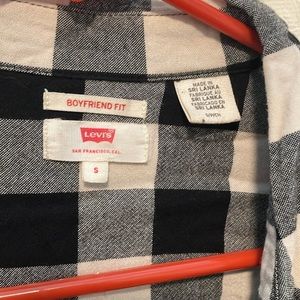 Levi’s Boyfriend Fit Flannel Shirt